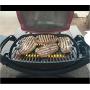 Uniflasy 7645 Cast Iron Cooking Grates for Weber Q200, Q220, Q2000, Q2400 Series Gas Grills, Grill Parts Grill Grates Replacement for Weber 7645 65811, 2 Pack
