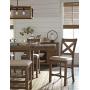 Signature Design by Ashley Moriville Counter Height Bar Stool, Beige