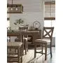 Signature Design by Ashley Moriville Counter Height Bar Stool, Beige Signature Design by Ashley Moriville Counter Height Bar Stool, Beige