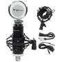 Rockville RCM03 Pro Studio Recording Condenser Microphone Mic+Metal Shock Mount