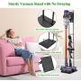 Vacuum Stand for Dyson V11 V10 V8 V7 V6 - Vacuum Accessories Stable Metal Organizer Stand Holder, Dyson Handheld DC30 DC31 DC34 DC35 DC58 DC59 DC62 Cordless Vacuum Cleaners Storage Rack (Black) Vacuum Stand for Dyson V11 V10 V8 V7 V6 - Vacuum Accessories Stable Metal Organizer Stand Holder, Dyson Handheld DC30 DC31 DC34 DC35 DC58 DC59 DC62 Cordless Vacuum Cleaners Storage Rack (Black)