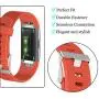KingAcc Compatible Fitbit Charge 2 Bands, Soft Silicone Replacement Band for Fitbit Charge 2, with Metal Buckle Fitness Wristband Sport Strap Women Men (1-Pack, Orange, Small) KingAcc Compatible Fitbit Charge 2 Bands, Soft Silicone Replacement Band for Fitbit Charge 2, with Metal Buckle Fitness Wristband Sport Strap Women Men (1-Pack, Orange, Small)