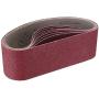 Aluminum Oxide Sanding Belts,3-Inch x 21-Inch 80/120/150/240/400 Assorted Grits (15 Pack) Aluminum Oxide Sanding Belts,3-Inch x 21-Inch 80/120/150/240/400 Assorted Grits (15 Pack)