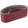 Aluminum Oxide Sanding Belts,3-Inch x 21-Inch 80/120/150/240/400 Assorted Grits (15 Pack)