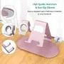 3 in 1 Aluminum Charging Station for Apple Watch Charger Stand Dock for iWatch Series SE/6/5/4/3/2/1, iPad, AirPods Pro/2/1 and iPhone 12/11/Xs/X Max/XR/X/8/ 8P/7/7P/6S/6S（Rose Gold）