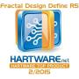 Fractal Design Define R5 - Mid Tower Computer Case - ATX - Optimized for High Airflow and Silent - 2X Dynamix GP-14 140mm Silent Fans Included - Water-cooling Ready - Black