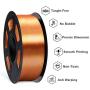 SUNLU Silk Copper PLA Filament 1.75mm 3D Printer Filament, 1KG 2.2 LBS Spool 3D Printing Material, Shiny Metallic PLA Silk Copper