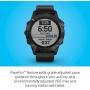 Garmin fenix 6 Pro, Premium Multisport GPS Watch, Features Mapping, Music, Grade-Adjusted Pace Guidance and Pulse Ox Sensors, Black