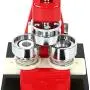 2-1/4 inch (58mm) Button Badge Maker Punch Press Machine with 1000 Pcs Button Parts and Circle Cutter for Making Pin Buttons, Rope Ties, Key Chains, Bottle Openers 2-1/4 inch (58mm) Button Badge Maker Punch Press Machine with 1000 Pcs Button Parts and Circle Cutter for Making Pin Buttons, Rope Ties, Key Chains, Bottle Openers