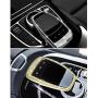 1797 Compatible Touchpad Cap for Mercedes Benz Accessories Parts Bling COMAND Screen Covers Decals Sticker Interior Decorations W205 S205 W213 S213 X253 C253 C E GLC Class AMG Women Men Crystal Silver