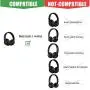 Studio 3 Wireless Metal Folding Hinge Repair Parts Kit/Metal Connector for Studio 3 Wireless Over-Ear Headphones (Silver)