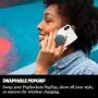 PopSockets: PopGrip with Swappable Top for Phones & Tablets - Aluminum Batik Blue PopSockets: PopGrip with Swappable Top for Phones & Tablets - Aluminum Batik Blue