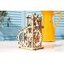 UGEARS Dynamometer - Mechanical Model Construction Kit 3D Wooden Puzzle for Self-Assembly Without Glue - Brainteaser for Kids, Teens and Adults