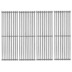 Votenli S6505A (4-Pack) Stainless Steel Cooking Grid Grates Replacement for Chargriller 2121, 2123, 2222, 2828, 3001, 3030, 3725, 4000, 5050, 5252, 5650, Set of 4