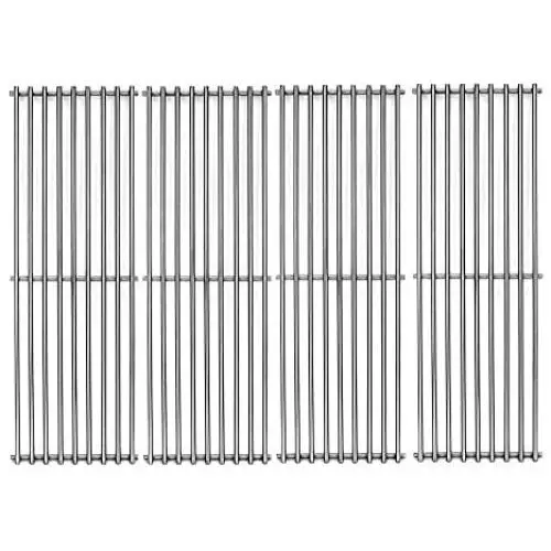Votenli S6505A (4-Pack) Stainless Steel Cooking Grid Grates Replacement for Chargriller 2121, 2123, 2222, 2828, 3001, 3030, 3725, 4000, 5050, 5252, 5650, Set of 4 Votenli S6505A (4-Pack) Stainless Steel Cooking Grid Grates Replacement for Chargriller 2121, 2123, 2222, 2828, 3001, 3030, 3725, 4000, 5050, 5252, 5650, Set of 4