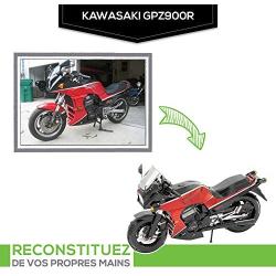 Metal Earth Fascinations Premium Series Kawasaki Ninja GPz900R 3D Metal Model Kit