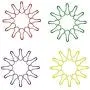 Oruuum 200 Pieces Safety Bulb Pins,Calabash Pin,Gourd Pins,Safety Pins with Craft Home Clothing Ornament,Arts Crafts Making DIY, Perfect Knitting Markers,10 Colors