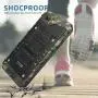 Mitywah Waterproof Case Compatible with iPhone 7 / iPhone 8 Heavy Duty Durable Metal Full Body Protective Case Built-in Screen Protection Shockproof Dustproof Rugged Military Grade Defender,Camouflage