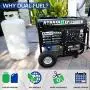 DuroMax XP12000EH Generator-12000 Watt Gas or Propane Powered Home Back Up & RV Ready, 50 State Approved Dual Fuel Electric Start Portable Generator, Black and Blue DuroMax XP12000EH Generator-12000 Watt Gas or Propane Powered Home Back Up & RV Ready, 50 State Approved Dual Fuel Electric Start Portable Generator, Black and Blue