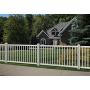 WamBam Traditional 4 by 7-Feet Premium Yard and Pool Vinyl Fence Panel with Post and Cap