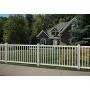 WamBam Traditional 4 by 7-Feet Premium Yard and Pool Vinyl Fence Panel with Post and Cap WamBam Traditional 4 by 7-Feet Premium Yard and Pool Vinyl Fence Panel with Post and Cap