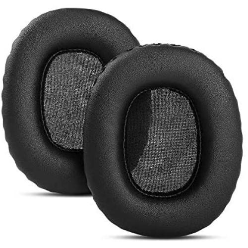 YDYBZB Replacement Earpads Ear Pads Cushions Cups Cover Compatible with Marshall Monitor Over-Ear Stereo Headphones (Black(1))