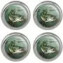 Bass Fish Swimming in River Metal Craft Sewing Novelty Buttons - Set of 4 Bass Fish Swimming in River Metal Craft Sewing Novelty Buttons - Set of 4