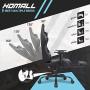 Homall Gaming Chair Computer Office Chair Ergonomic Desk Chair with Footrest Racing Executive Swivel Chair Adjustable Rolling Task Chair (Black)