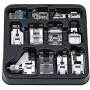FAC Sewing Machine Kit Presser Feet Snap On Presser Foot Kit Sewing Machine Kit Sewing Machine Spare Parts Accessories 11Pcs FAC Sewing Machine Kit Presser Feet Snap On Presser Foot Kit Sewing Machine Kit Sewing Machine Spare Parts Accessories 11Pcs