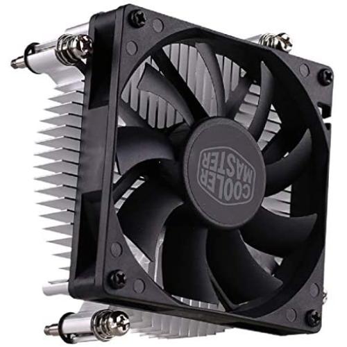 Cooler Master H116 (Copper Core) Low-Profile CPU Cooler - 80mm Slim Cooling Fan & Heatsink - for Intel Socket LGA 1150/1151 / 1155/1156 (H116)