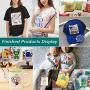 12X15 Inch Heat Press Machine for Shirt Combo 5-in-1 Digital Heat Press Machine Transfer Sublimation Swing Away Power Pressing Machine for Hat/Mug/Plate/Cap/T-Shirt Heat Press (Black)