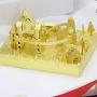 MU Amusement Park Roller Coaster 3D Metal Puzzle Assemble Model Kits DIY Laser Cut Jigsaw Toy YM-L074-C