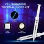 HY-883-4g CPU Thermal Paste Kit-6.5 W/MK CPU Paste Thermal Compound Heatsink Paste Silicon Grease for PC CPU GPU LED PS4. HY-883-4g CPU Thermal Paste Kit-6.5 W/MK CPU Paste Thermal Compound Heatsink Paste Silicon Grease for PC CPU GPU LED PS4.