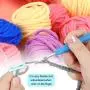 12 Pieces Knitting Loop Crochet Loop, Include 6 Adjustable Finger Loop Ring 2 Metal Yarn Guide Stainless Steel Thimble 4 Plastic Yarn Guide Finger Holder, with 4 Pieces Crochet Hook Needle for Knit 12 Pieces Knitting Loop Crochet Loop, Include 6 Adjustable Finger Loop Ring 2 Metal Yarn Guide Stainless Steel Thimble 4 Plastic Yarn Guide Finger Holder, with 4 Pieces Crochet Hook Needle for Knit