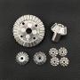 Connoworld Replacement Differential Metal Gear Repair Parts for WLtoys 12428 12423 RC Cars