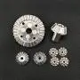 Connoworld Replacement Differential Metal Gear Repair Parts for WLtoys 12428 12423 RC Cars