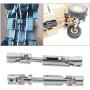 Metal Driving Shaft Upgrade Part Crawler Car Metal Driving Shaft Upgrade Part Bottom WPL 1-16-1-24 Truck RC Crawler Car(Silver)