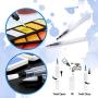 Falling in Art 42 Assorted Watercolor Paint Set, Solid Field Sketch Kit with 2 Brushes
