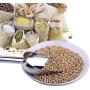 Ice Scoop Set, P&P CHEF 3-Pieces Stainless Steel Metal Food Scoop, Utility for Candy/Ice Cube/Dry Food/Flour/Popcorn, 5/8/12 Ounce