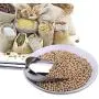 Ice Scoop Set, P&P CHEF 3-Pieces Stainless Steel Metal Food Scoop, Utility for Candy/Ice Cube/Dry Food/Flour/Popcorn, 5/8/12 Ounce