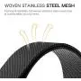 V-MORO Strap Compatible with Gear S3 Frontier Band/Galaxy Watch 46mm Bands Men 22mm Stainless Steel + Mesh Loop Replacement for Samsung Gear S3/Galaxy Watch 46mm R800 Smartwatch Black V-MORO Strap Compatible with Gear S3 Frontier Band/Galaxy Watch 46mm Bands Men 22mm Stainless Steel + Mesh Loop Replacement for Samsung Gear S3/Galaxy Watch 46mm R800 Smartwatch Black