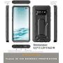 ArmadilloTek Vanguard Designed for Samsung Galaxy S10 Plus Case (2019 Release) Military Grade Full-Body Rugged with Kickstand Without Built-in Screen Protector (Black)