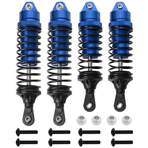 Hobbypark 4PCS Aluminum Front Rear Shock Absorber Assembled for 1/10 Traxxas Slash 4x4 4WD Upgrade Parts,Replace 5862 Hobbypark 4PCS Aluminum Front Rear Shock Absorber Assembled for 1/10 Traxxas Slash 4x4 4WD Upgrade Parts,Replace 5862