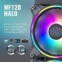 Cooler Master MasterLiquid ML360 Illusion Close-Loop AIO CPU Liquid Cooler, Translucent Dome, 3rd Gen Dual Chamber Pump, 240 Radiator, Dual MF120 Halo for AMD Ryzen/Intel 1200/1151