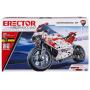 Meccano Erector Ducati GP Model Motorcycle Building Kit, Stem Engineering Education Toy, 358 Parts, for Ages 10 & Up