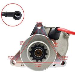 Electric Starter Motor for 50cc 70cc 90cc 110cc 125cc ATV Dirt Bike 3 bolt Upper Engine Mount