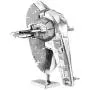 Metal Earth 3D Model Kits Star Wars Set of 4 Snowspeeder - Imperial Shuttle - Slave 1 - AT-ST