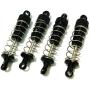 YU-NIYUT 4pcs Metal Shock Absorber with Extender Hard Kit Accessories for WPL MN Model RC Car Spare Parts