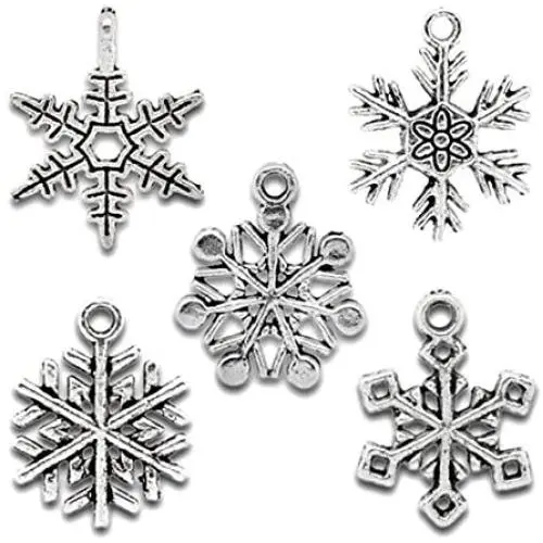 Housweety 50pcs Christmas Tree Pendants Accessories Adornments Housweety 50pcs Christmas Tree Pendants Accessories Adornments