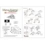 Metal Earth Fascinations F-22 Raptor Airplane 3D Metal Model Kit